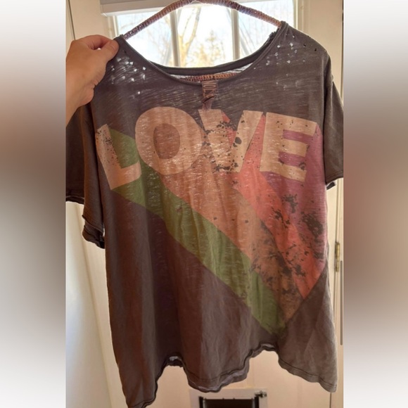 💘MAGNOLIA PEARL💘Technicolor🍭Love Tee - Picture 9 of 10